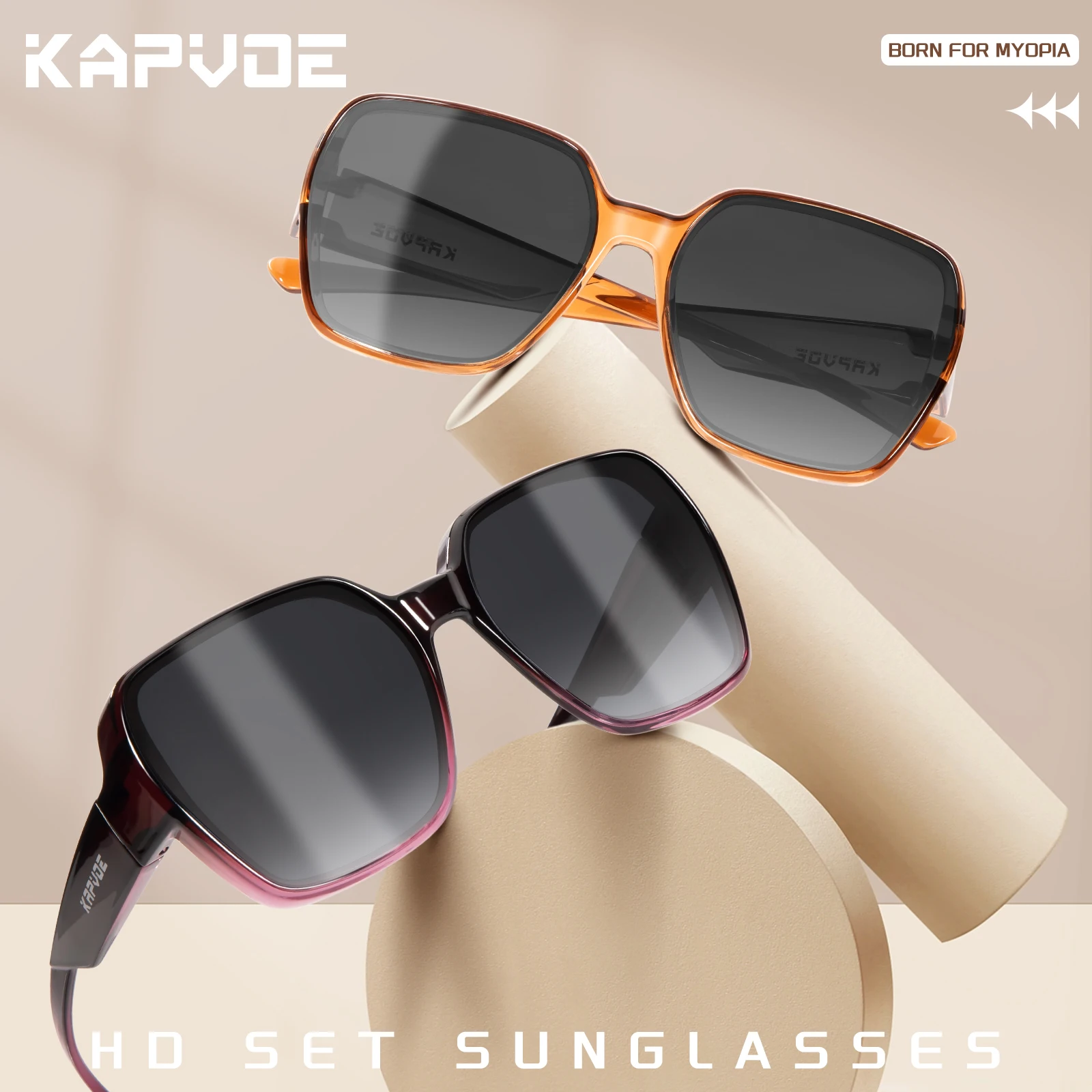 Fishing Sunglasses Polarized - Kapvoe Fitover Güneş Gözlüğü Büyük Boy