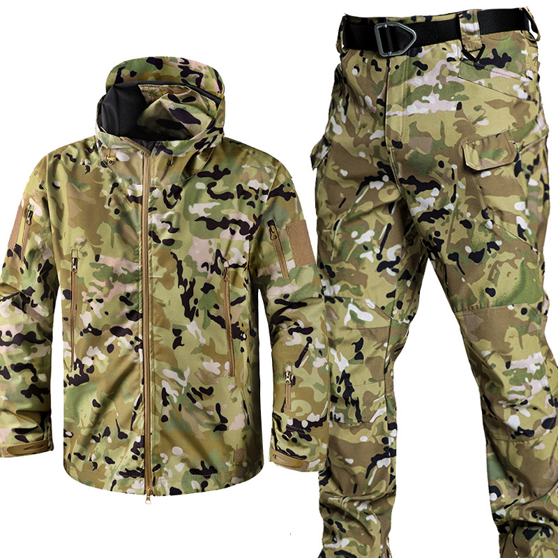 Fishing Jacket Waterproof - Erkek Su Geçirmez Softshell Polar Ceket