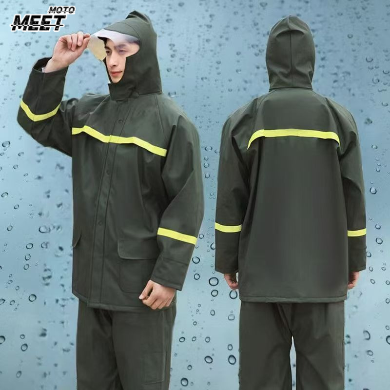 Fishing Rain Suit - Binicilik Yağmurluğu ve Yağmur Pantolonu Takımı,